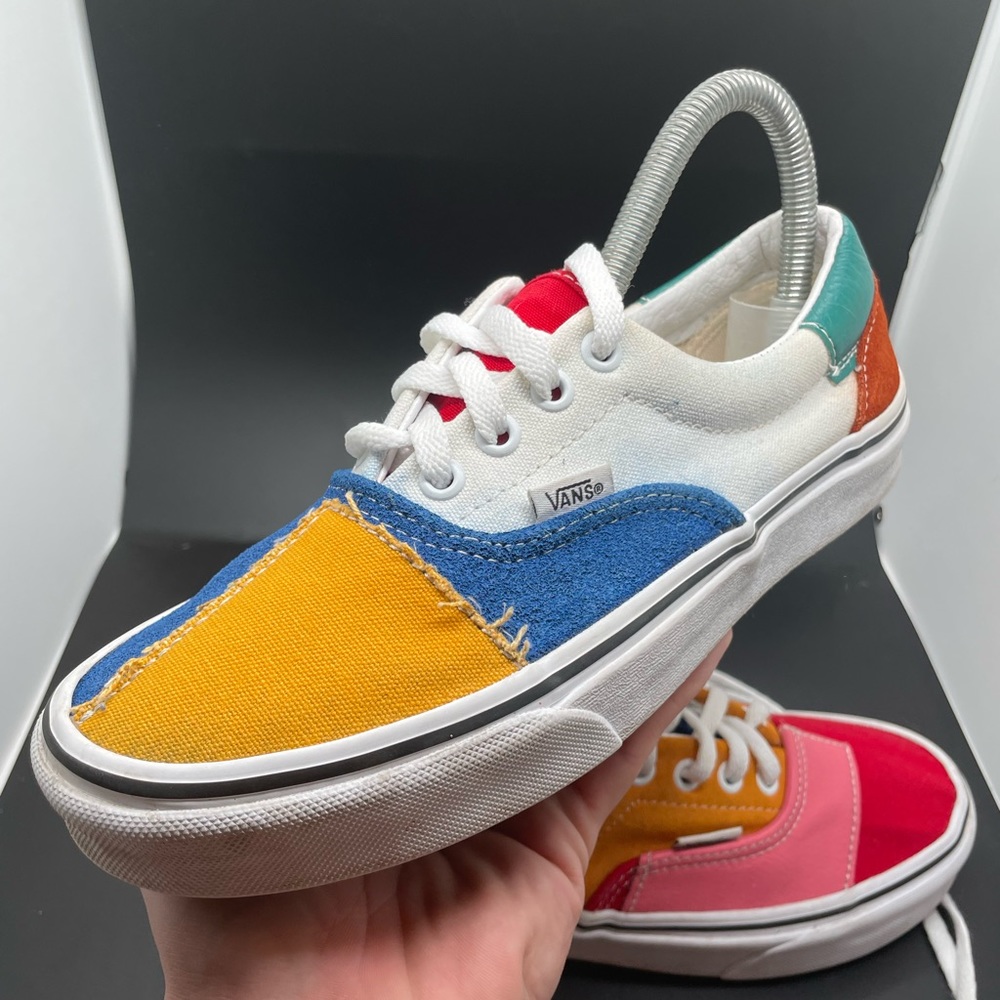 Vans Authentic Patch Multi-Color Sneakers Womens - image 1